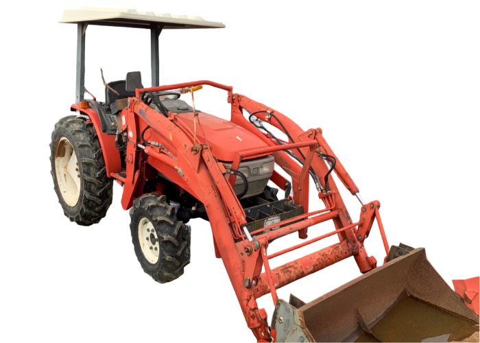 Mini Tractor con Pala Yanmar F200