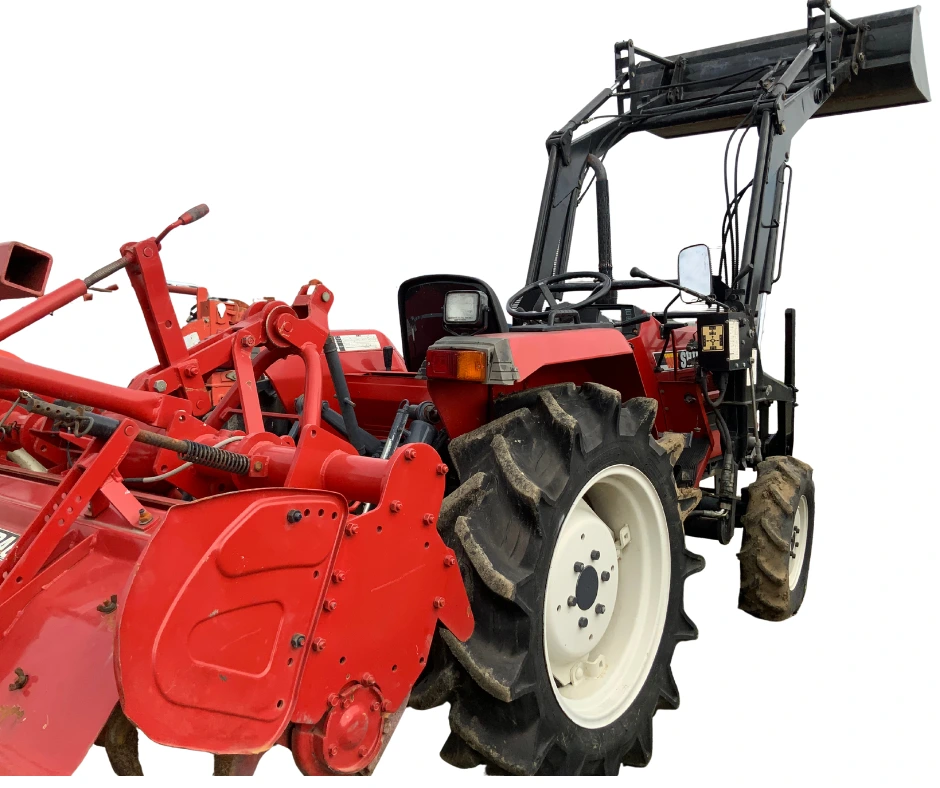 Mini Tractor con Pala Shibaura